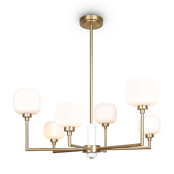 Потолочный светильник 6*G9 40Вт Латунь IP20 Tender FR5373CL-06BS Freya