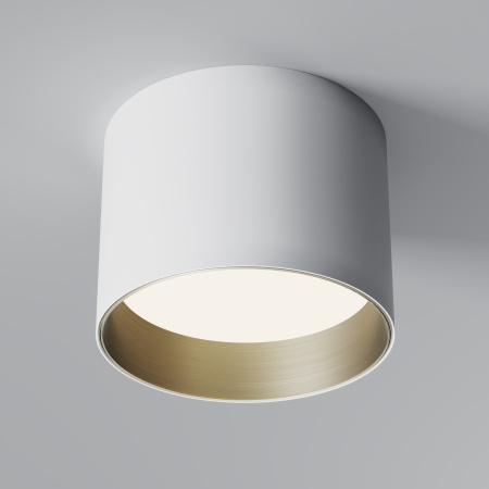 Потолочный светильник 1*GX53 15Вт Белый и Латунь IP20 Ceiling & Wall C096L-GX53-WBS Technical Maytoni