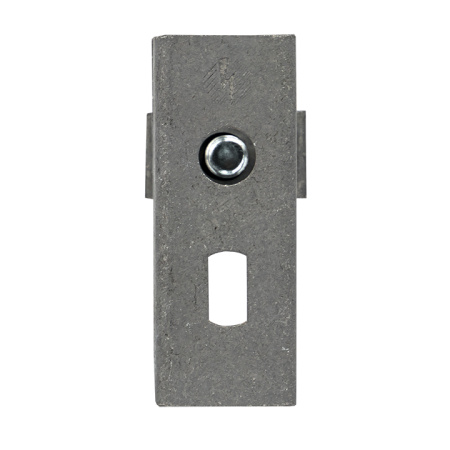 Держатель для полосы толщиной до 8мм с фикс, болтом, HZ PROxima EKF