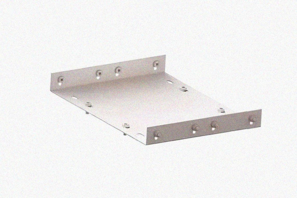 Соединитель лотковый замковый СЛЗ-100х65х1,5 УТ1,5, горячее цинкование, S1,5