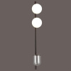 Настенный св-к E14 2*40W 220V FLOWER черный/белый B ODEON LIGHT