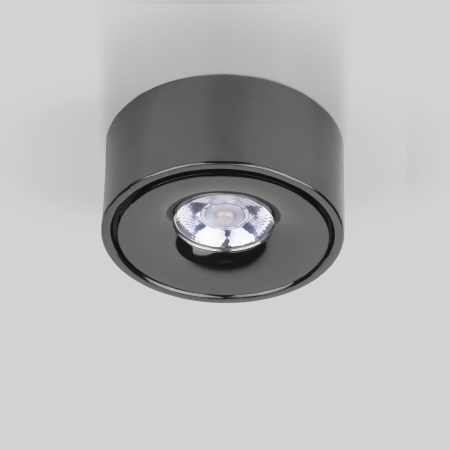 Накладной светодиодный светильник 8Вт 4200К чёрный жемчуг IP20 Glide (a059330) Elektrostandard