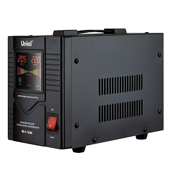 Стабилизатор напряжения релейный одноф, 1,5кВА RS-1/1500 Uniel 