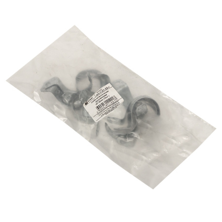 Скоба металлическая однолапковая d31-32 мм (10 шт) PROxima EKF