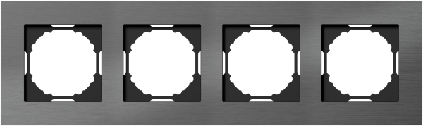 Donel A07 Natural Космический Алюминий рамка 4-я, серия DB