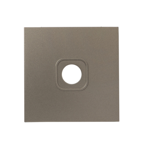 Валенсия Лицевая панель розетки TV 1-местная 75Ом 5-862МГц кашемир EKF