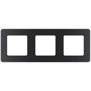 INSPIRIA Рамка горизонт/вертик 3 мест . антрацит IP20 Legrand