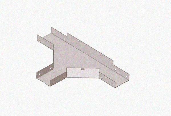 Лоток тройниковый глухой ОТГ 300х65 УХЛ1, горячее цинкование S1,5