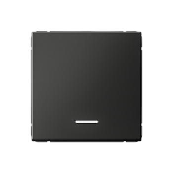 ARTGALLERY 1-клавишный ВЫКЛЮЧАТЕЛЬ с подсветкой, сх.1а, 10АХ, механизм, БАЗАЛЬТ Systeme Electric