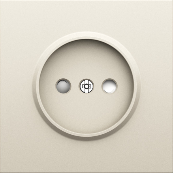 Donel S08 слоновая кость накладка для розетки без заземления, со шторками 16A 250 В~,серия DB