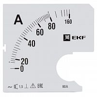 Шкала сменная для A961 80/5А-1,5 PROxima EKF