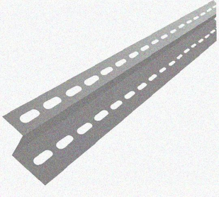 Профиль зетовый перфорированный К239х2500 УХЛ1, горячее цинкование, S3,0