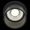 Встраиваемый светильник 1*GU10 50Вт Черный IP20 Reif DL050-01B Technical