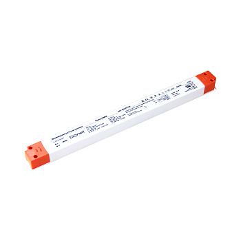 Donel, блок питания DIM 0/1-10V для светодиодной ленты,150Вт,DC24В,6.25А, IP20, 364х31х22,5мм,серия:DN8HF
