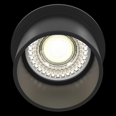 Встраиваемый светильник 1*GU10 50Вт Черный IP20 Reif DL050-01B Technical