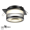 Св-к встр.IP20 GU10 9W 220V GEM черный B NOVOTECH