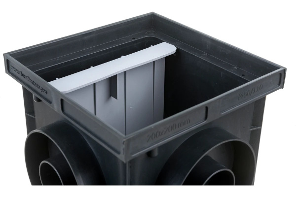 Колодец заземления контрольно-измерительный,200х200х200 мм, пластик