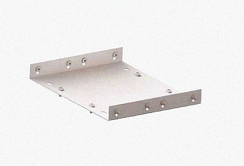 Соединитель лотковый замковый СЛЗ-400х110х1,5 УХЛ1, горячее цинкование, S1,5