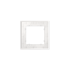 Рамка стеклянная Voltum S70 на 1 пост, (белый, стекло)