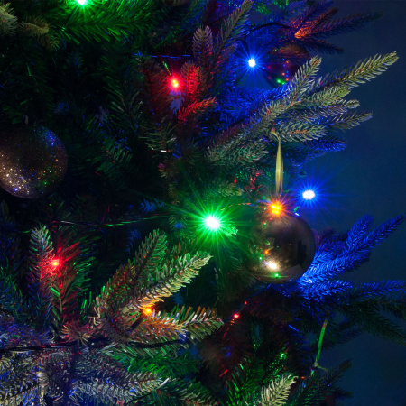 Гирлянда нить 10м IP20 (400-002 мульти) Eurosvet