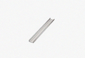 Лоток замковый перфорированный ЛМЗ 50х50х2000 УТ1,5, горячее цинкование, S0,8