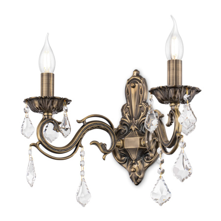 Бра 2*E14 60Вт Бронза Антик IP20 Bronze RC245-WL-02-R Maytoni