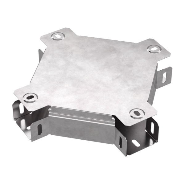 Ответвитель Х-образный с крышкой Стандарт 50х50 Промрукав