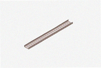 Лоток замковый глухой ЛМЗГ 50х50х2500 У3, окрашенный, S1,0