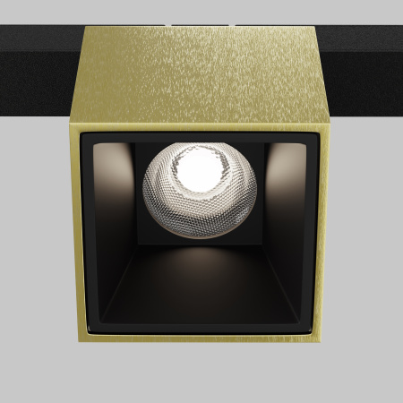 Трековый светильник LED 7Вт Латунь IP20 Magnetic track system Exility TR133-4-7W-DS-BS Technical Maytoni