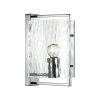 Бра E27 1*60W ELEGANTE хром/прозрачный/стекло ODEON LIGHT