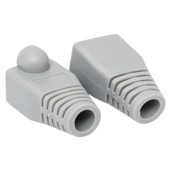 Колпачок изолирующий TERACOM для коннекторов RJ-45 PVC серый (упак,10шт) EKF