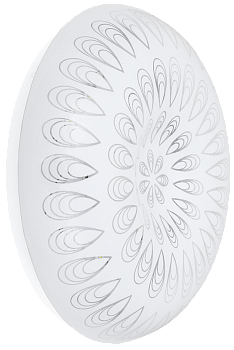 Светильник светодиодный ДПБ 2012 18Вт IP20 4000К круг белый IEK