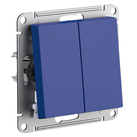 ATLASDESIGN Переключатель 2-клавишный, аквамарин Schneider Electric ATLASDESIGN Переключатель 2-клавишный, аквамарин Schneider Electric