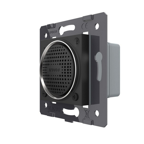 Колонка Bluetooth 5.0, цвет черный (механизм) Livolo