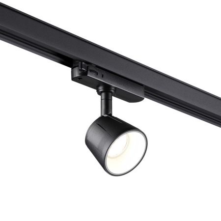Трехфазный трековый св/д св-к IP20 LED 4000K 10W 100-265V черный/белый KNOF NOVOTECH