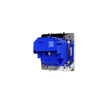 Розетка встраиваемая Voltum S70 с заземлением и защитными шторками, 16А, с USB, A+A, (белый матовый)