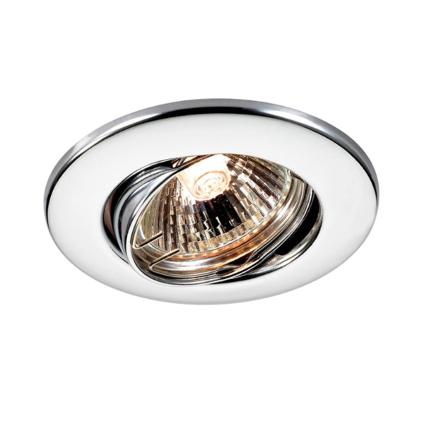 Встр.ПВ св-к IP20 GX5.3 50W 12V CLASSIC хром NOVOTECH