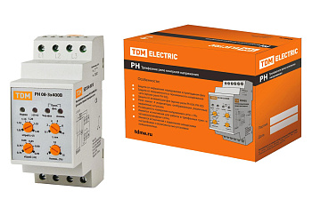 Реле напряжения 3ф серии РН 08-3х400В TDM