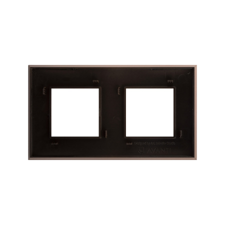 Рамка "Avanti", "Карамельный жемчуг", 2 поста (4 мод.) DKC