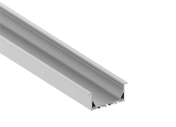 Donel Врезной алюминиевый профиль, 85х35х2000. Цвет: Анодированное серебро,Серия:DN8ALE