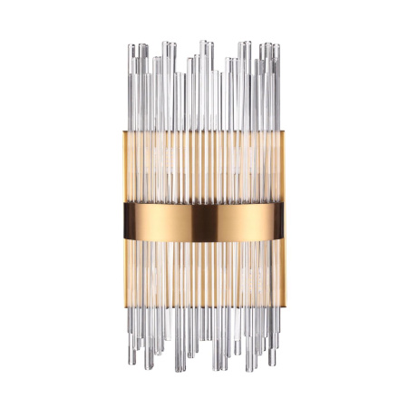 Бра G9 4*33W 220V FOCCO бронзовый/стекло/прозрачный ODEON LIGHT