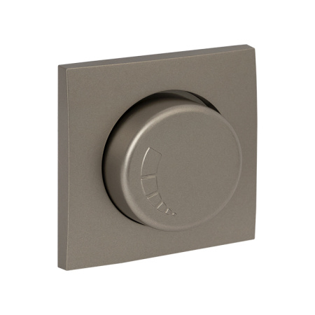 Валенсия Лицевая панель светорегулятора 600W 220В кашемир EKF