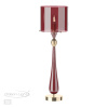 База для высокой лампы E27 1*60W TOWER золотой/бордовый/стекло ODEON LIGHT
