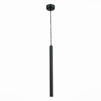 Светильник подвесной Черный LED 1*3Вт 4000К 255Lm Ra IP20 D30xH1 500 180-240В ST153.443.03 ST LUCE