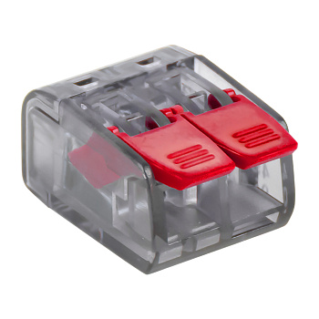 Клемма СМК 221-412 2 отверстия 0,2-4,0 мм2 (100шт) PROxima EKF