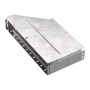 Переходник правый с крышкой Стандарт 600х400х100 Промрукав