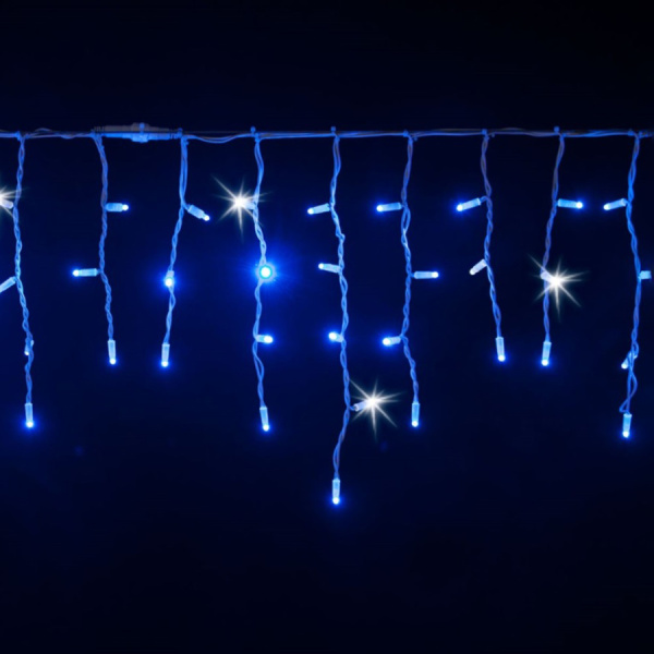 Гирлянда новогодняя "Бахрома" GLFG-48-180-50-IP20-FL-B 48 диодов 1.8x0.5 м с контр 8 режимов General