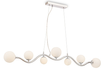 Подвесной светильник 7*G9 28Вт Хром IP20 Uva MOD059PL-07CH Maytoni