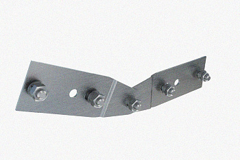 Соединитель шарнирный СШ.ЛМЗх50 УХЛ1, оцинкованный лист, S1,0