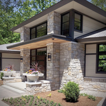 Светильник садово-парковый Feron DH0807, на стену вверх/вниз, E27 230V, черный